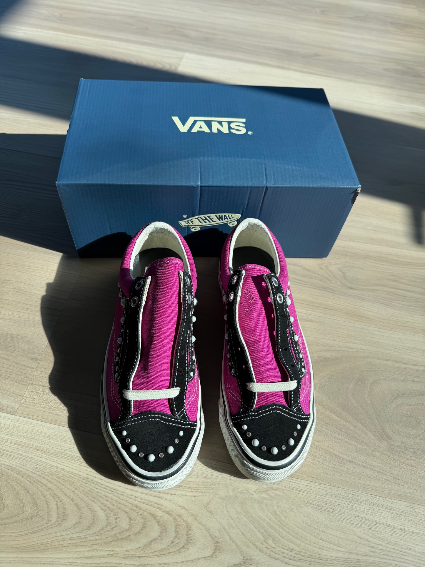 Vans OTW Old Skool 36 LX Pearlized Pack Pink And Black